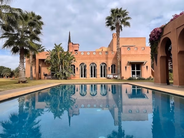 Villa riad with Atlas view Marrakech on Ourika road