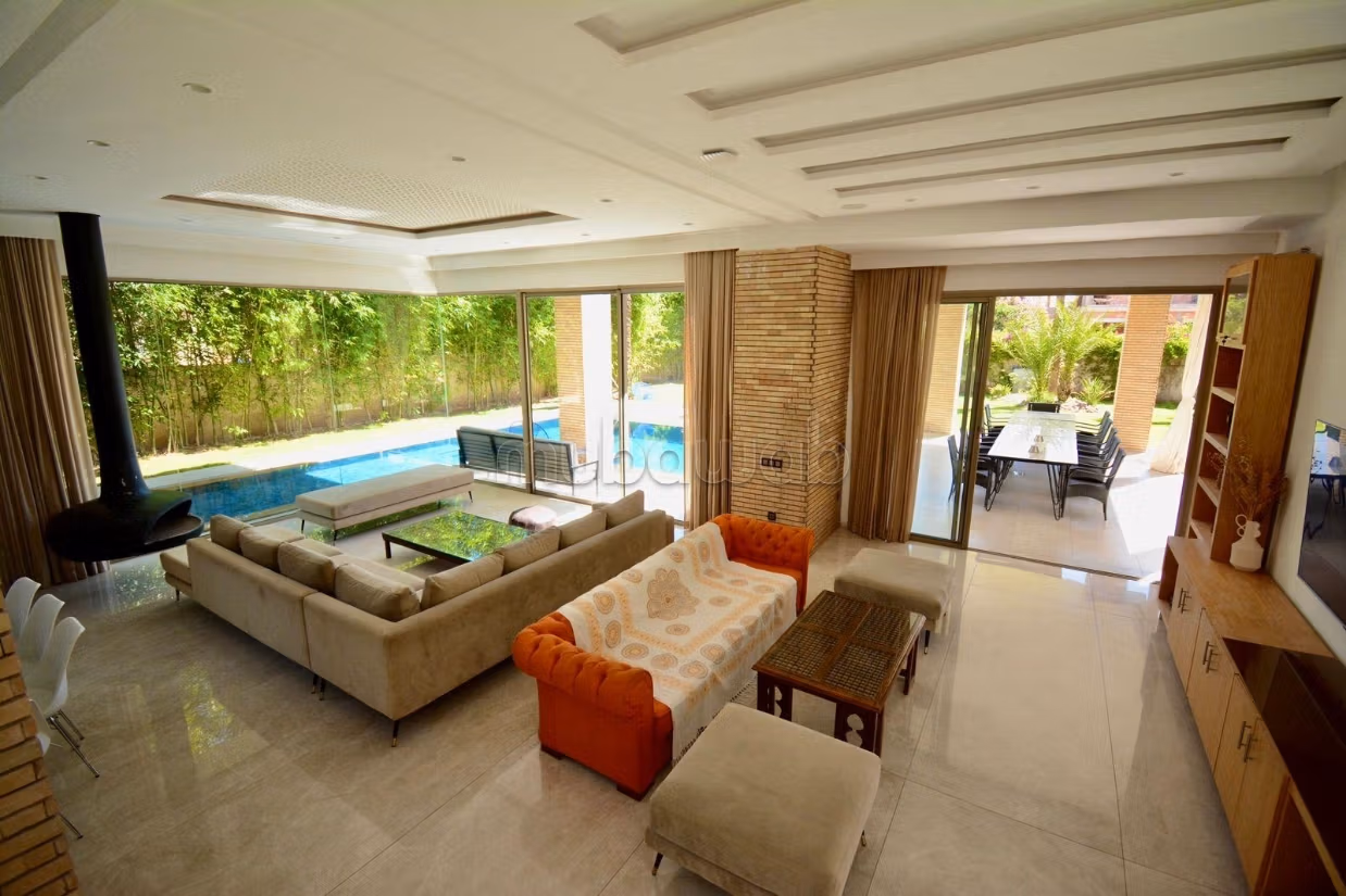 Contemporary villa dicht bij Amelkis Golf Marrakech