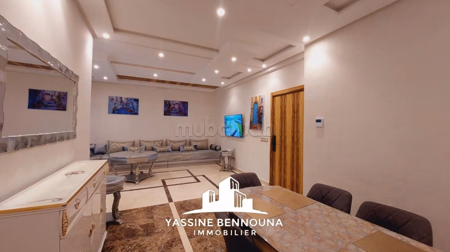 Bel appartement en location à nejma. 
Bien meublé