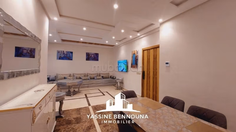 Bel appartement en location à nejma. 
Bien meublé
