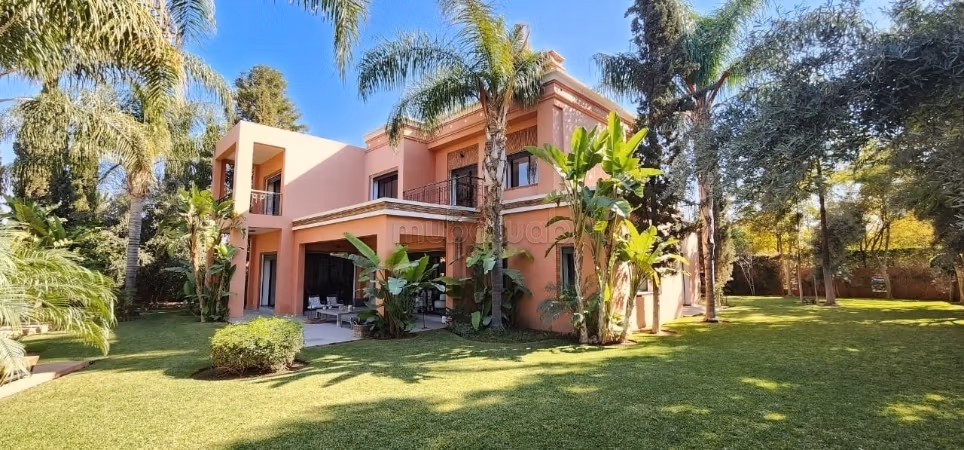 Villa a 10 minutos de Marrakech Targa sin vistas