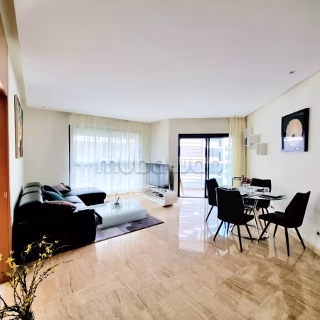 Appartement à louer à Casablanca Finance City. 1 Pièce. Meublé