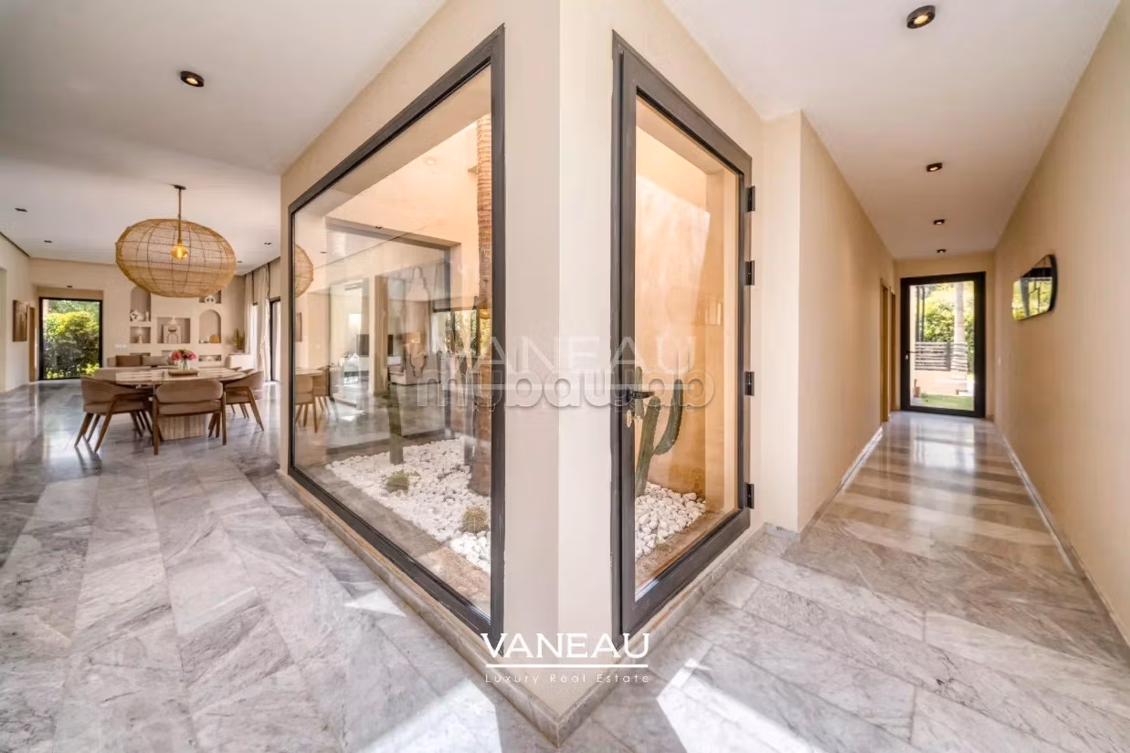 Villa de plain pied 4 suites 
Terrain 1460m2