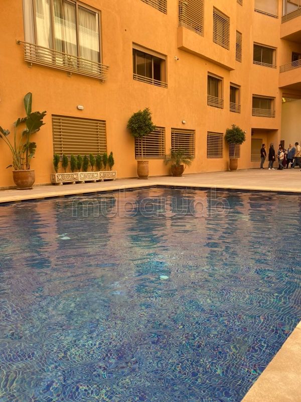 Bel appartement en location à route de casa.
Superficie 84 m².
Bien meublé