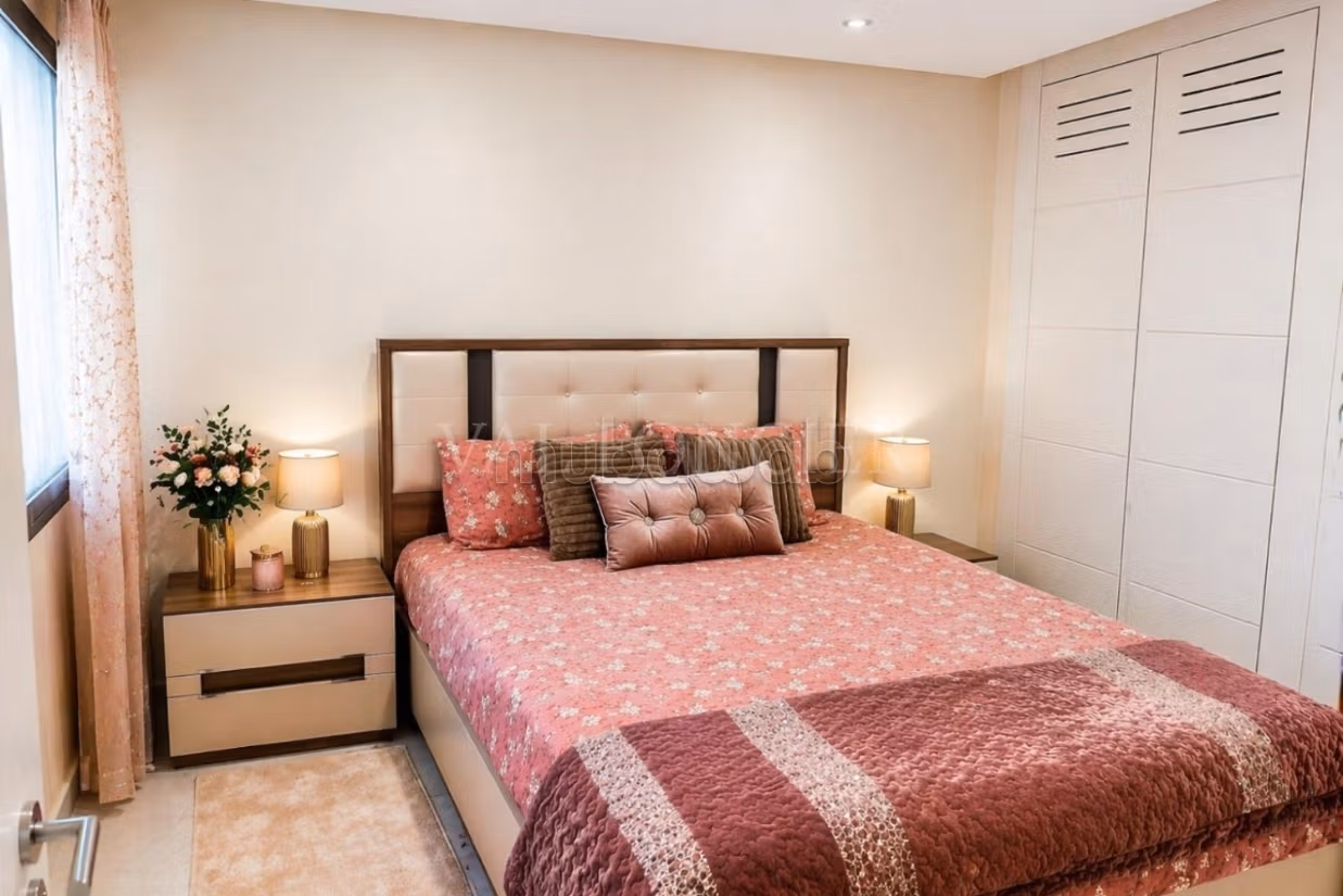 Duplex rez de jardin 3 chambres à louer – Bouskoura Ville Verte GCI – 220m2