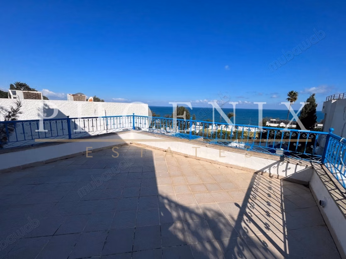 Villa S3 meublée avec piscine à La Marsa