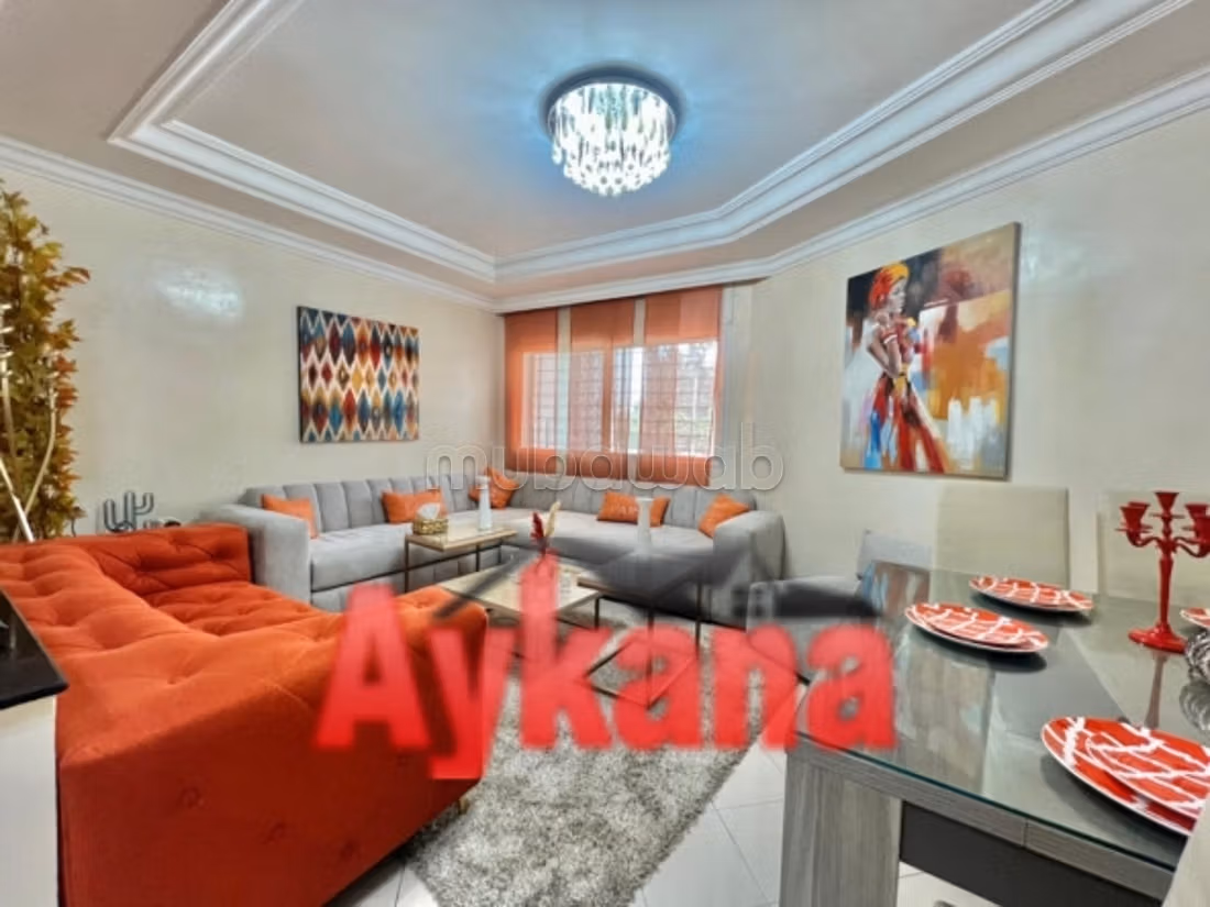 Appartement meublé à louer – Hay Riad 
Rabat