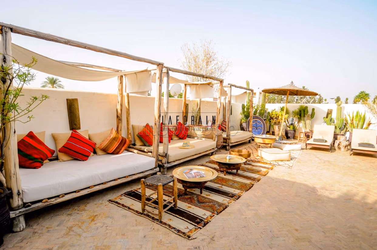 Riad Hôtel & Spa rentable à vendre – Murs & Fonds