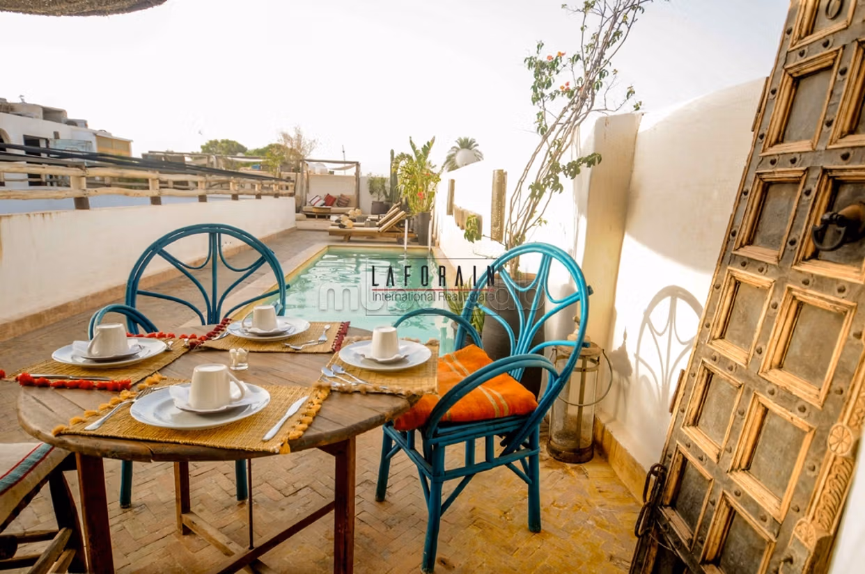 Riad Hôtel & Spa rentable à vendre – Murs & Fonds