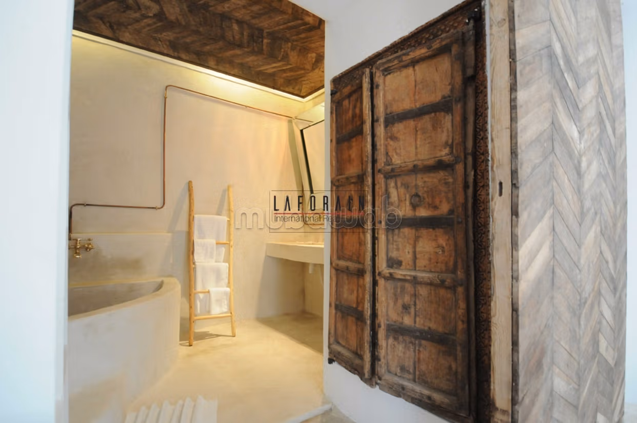Riad Hôtel & Spa rentable à vendre – Murs & Fonds