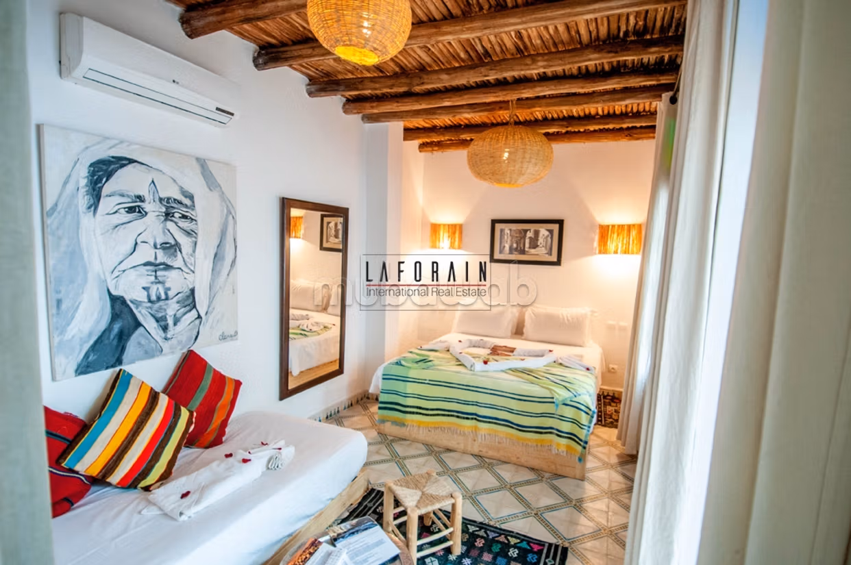 Riad Hôtel & Spa rentable à vendre – Murs & Fonds