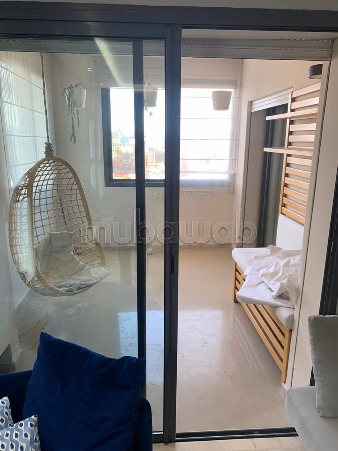 Louez cet appartement à Casablanca Finance City. Surface totale 140 m². Bien meublé — 3