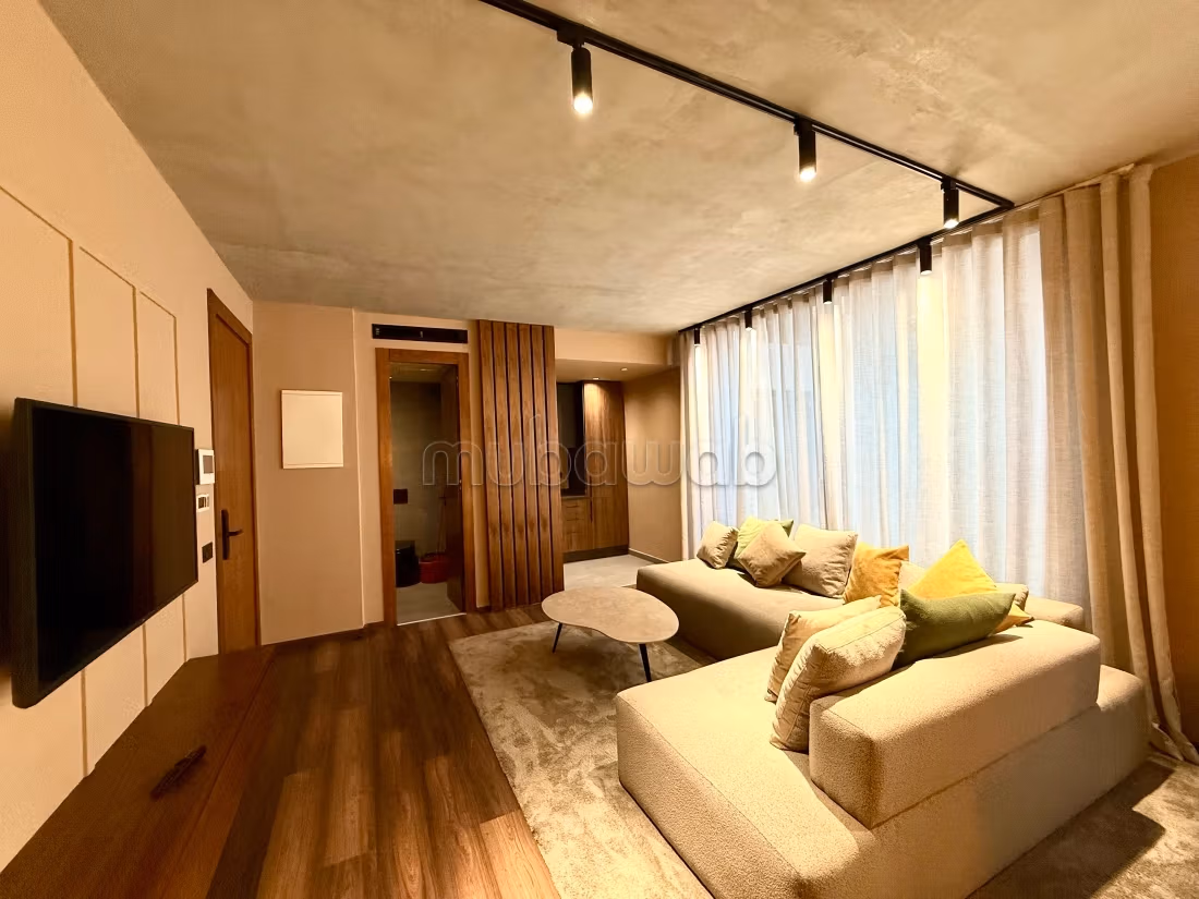 En Location Meublé: Magnifique Studio Neuf Jamais habité au Coeur du Quartier Gauthier, Résidence avec salle de sport — 2