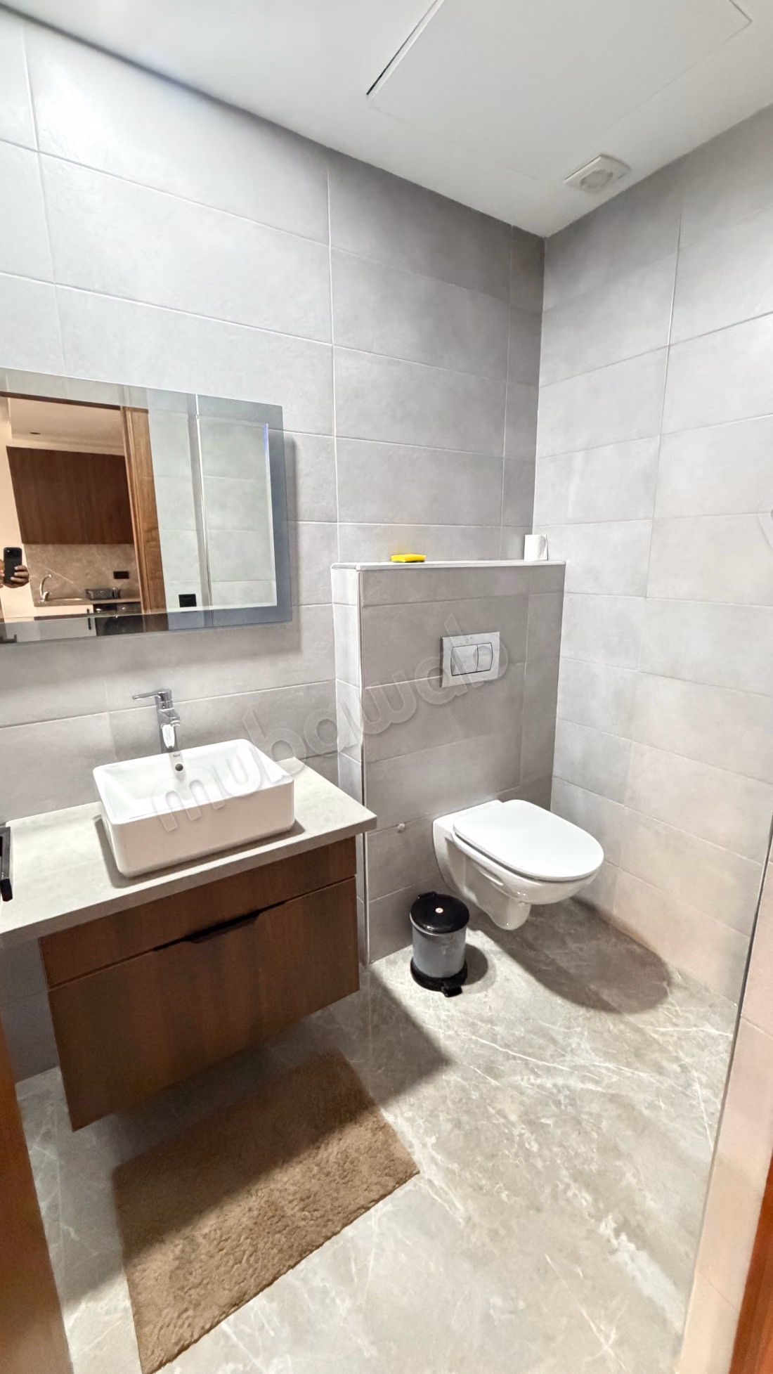 Flat for rent in Casablanca Finance City. Area 60 m². Cellar