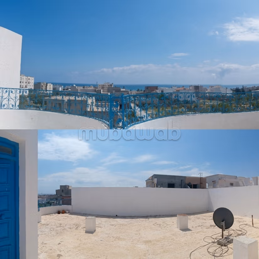 Villa Vue mer Chott Meriem _ 300m² Couvert