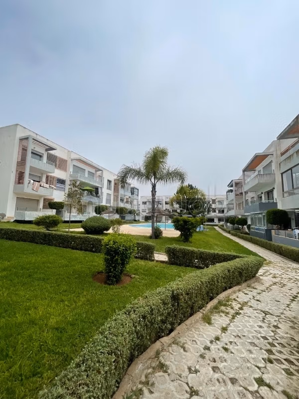 En alquiler - Apartamento amueblado de 2 habitaciones - Dar Bouazza