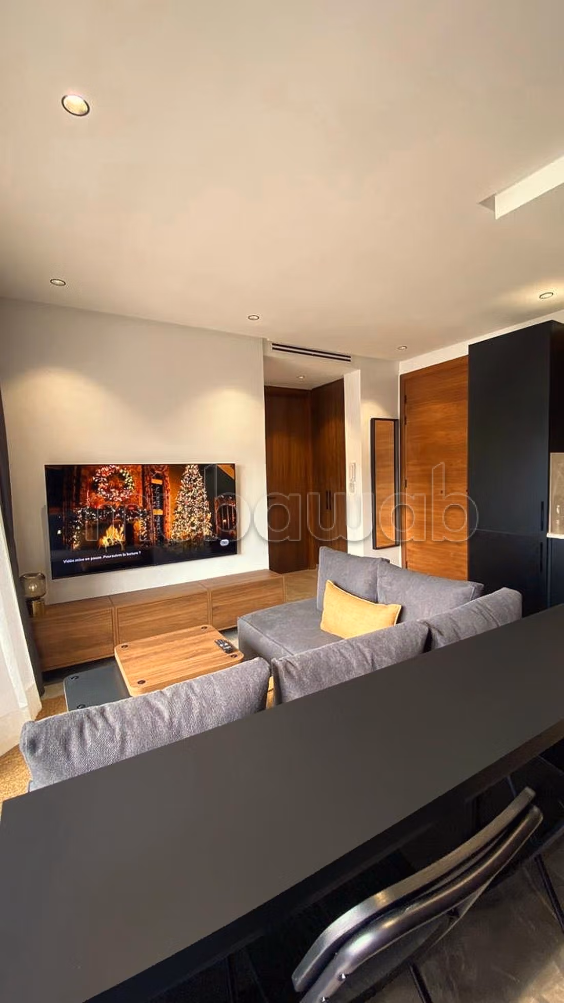 Appartement à louer à Casablanca Finance City.
Surface de 45 m².
Meublé — 3