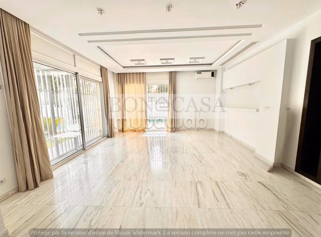 Villa S4 giardino e piscina in affitto a Marsa