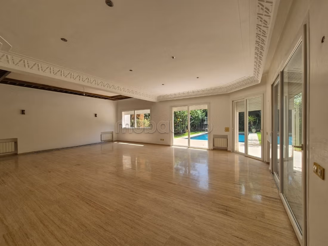 Empty Villa with Pool California