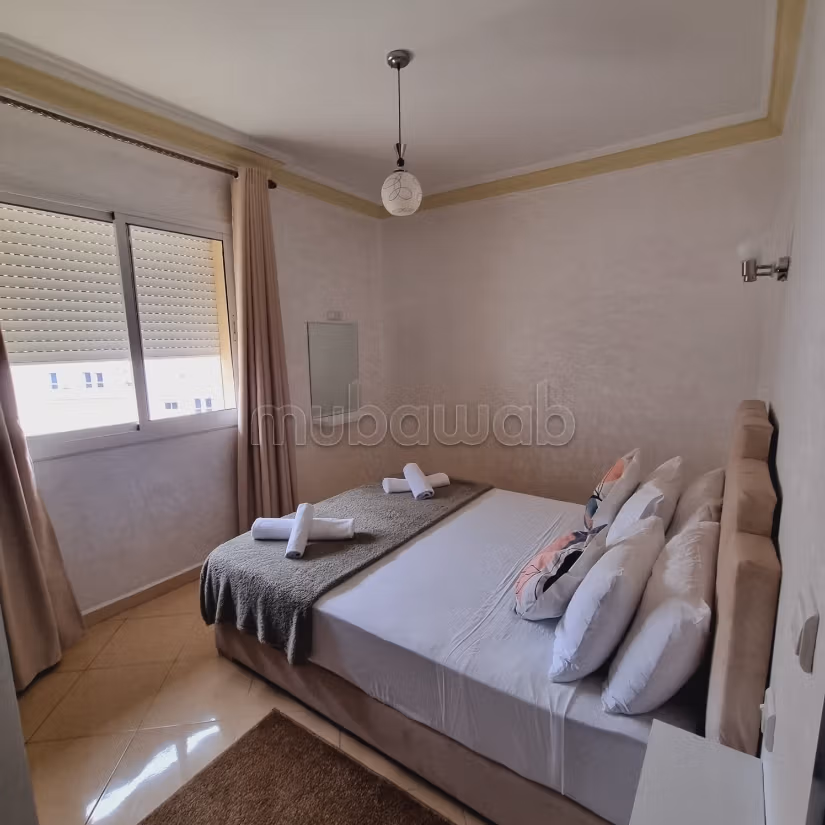 Appartementen te huur in Tanger City Center. 1 Ruimte. Gemeubileerd