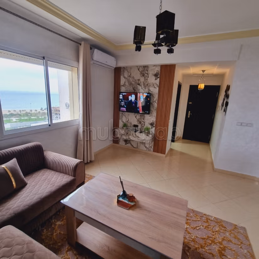 Appartementen te huur in Tanger City Center. 1 Ruimte. Gemeubileerd