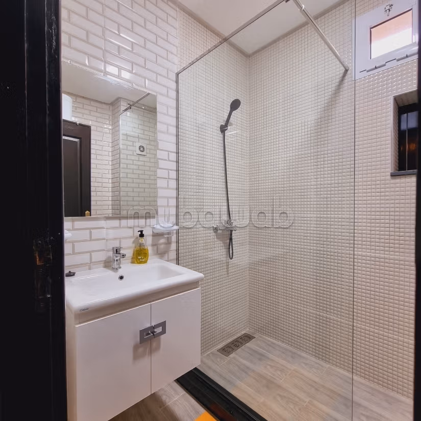 Appartementen te huur in Tanger City Center. 1 Ruimte. Gemeubileerd
