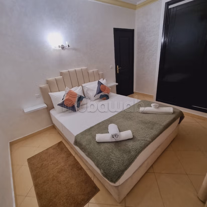 Appartementen te huur in Tanger City Center. 1 Ruimte. Gemeubileerd