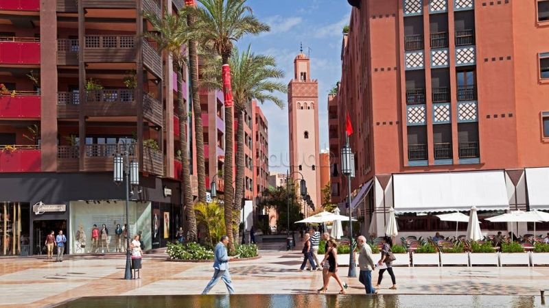 Terrain 1200 m² R5 pas loin de Gueliz