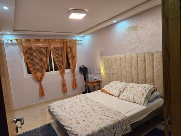 Te huur mooi gemeubileerd appartement van 80 m2 in Haddada