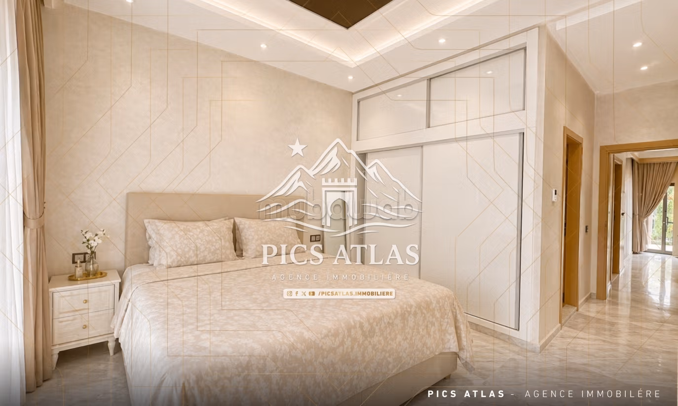 Villa meublada en venta – 380m² Oasis – Marrakech