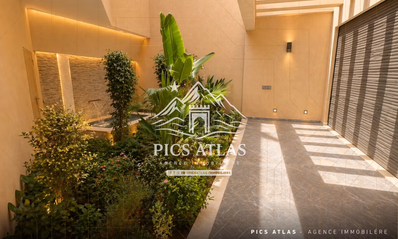 Villa meublada en venta – 380m² Oasis – Marrakech