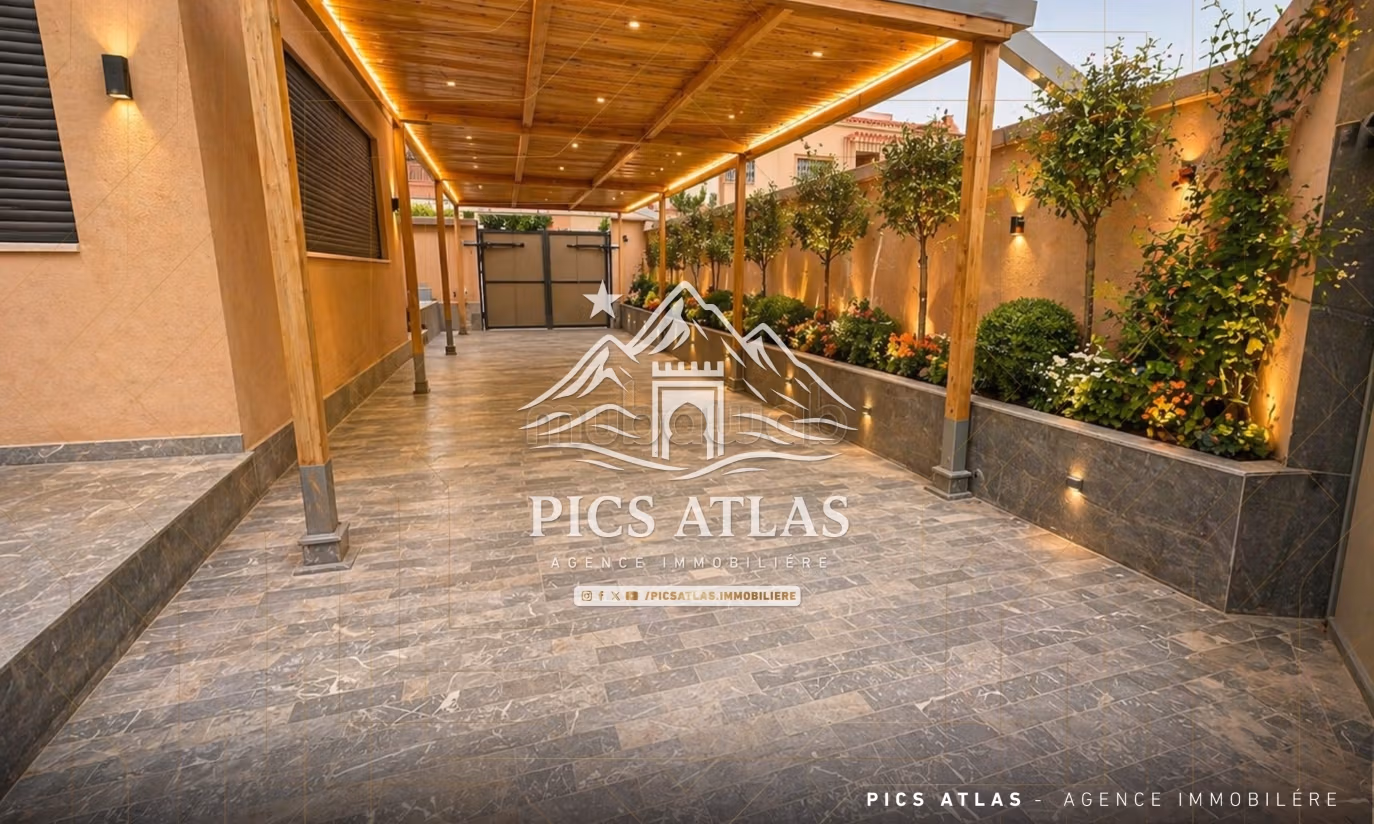 Villa meublada en venta – 380m² Oasis – Marrakech