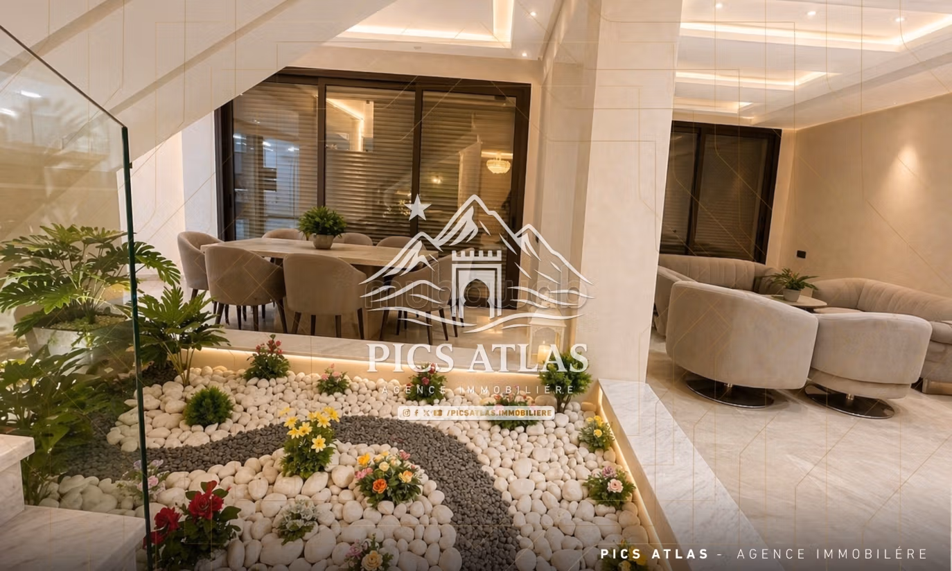 Villa meublada en venta – 380m² Oasis – Marrakech