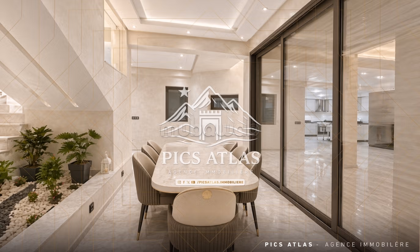 Villa meublada en venta – 380m² Oasis – Marrakech