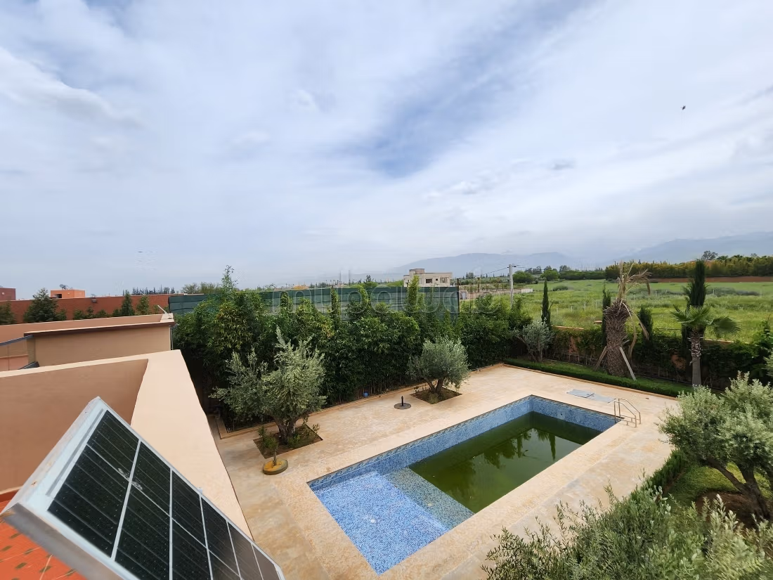 Magnifique villa melkia à vendre – Route de l’Ourika, Km 25