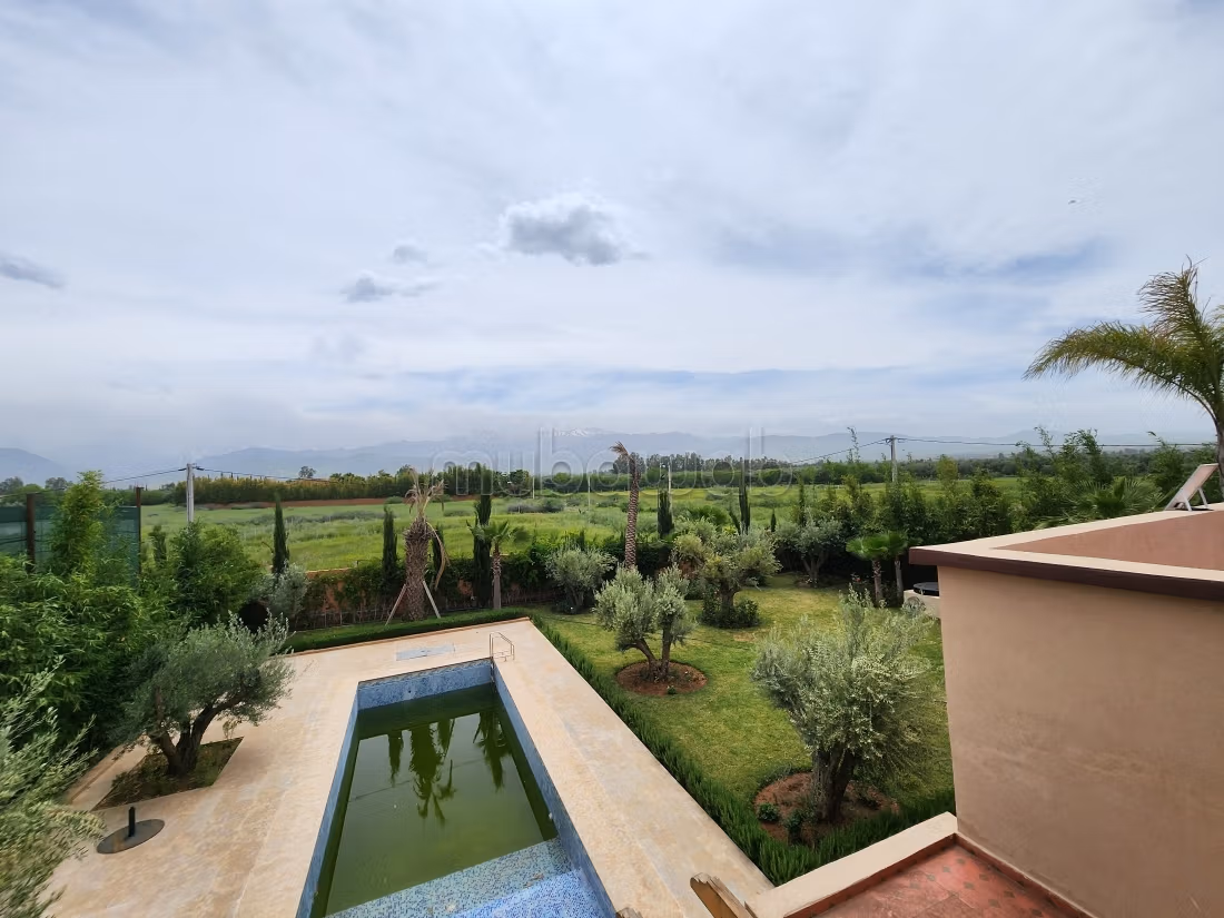Magnifique villa melkia à vendre – Route de l’Ourika, Km 25