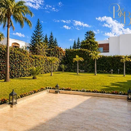Villa d’exception à louer – Hay Riad – Rabat