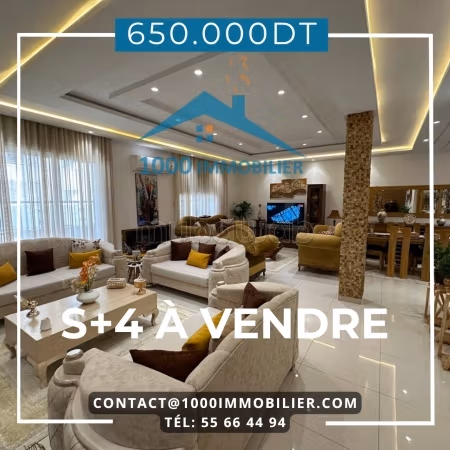 Etage de villa à vendre Cité Gazerne Sousse