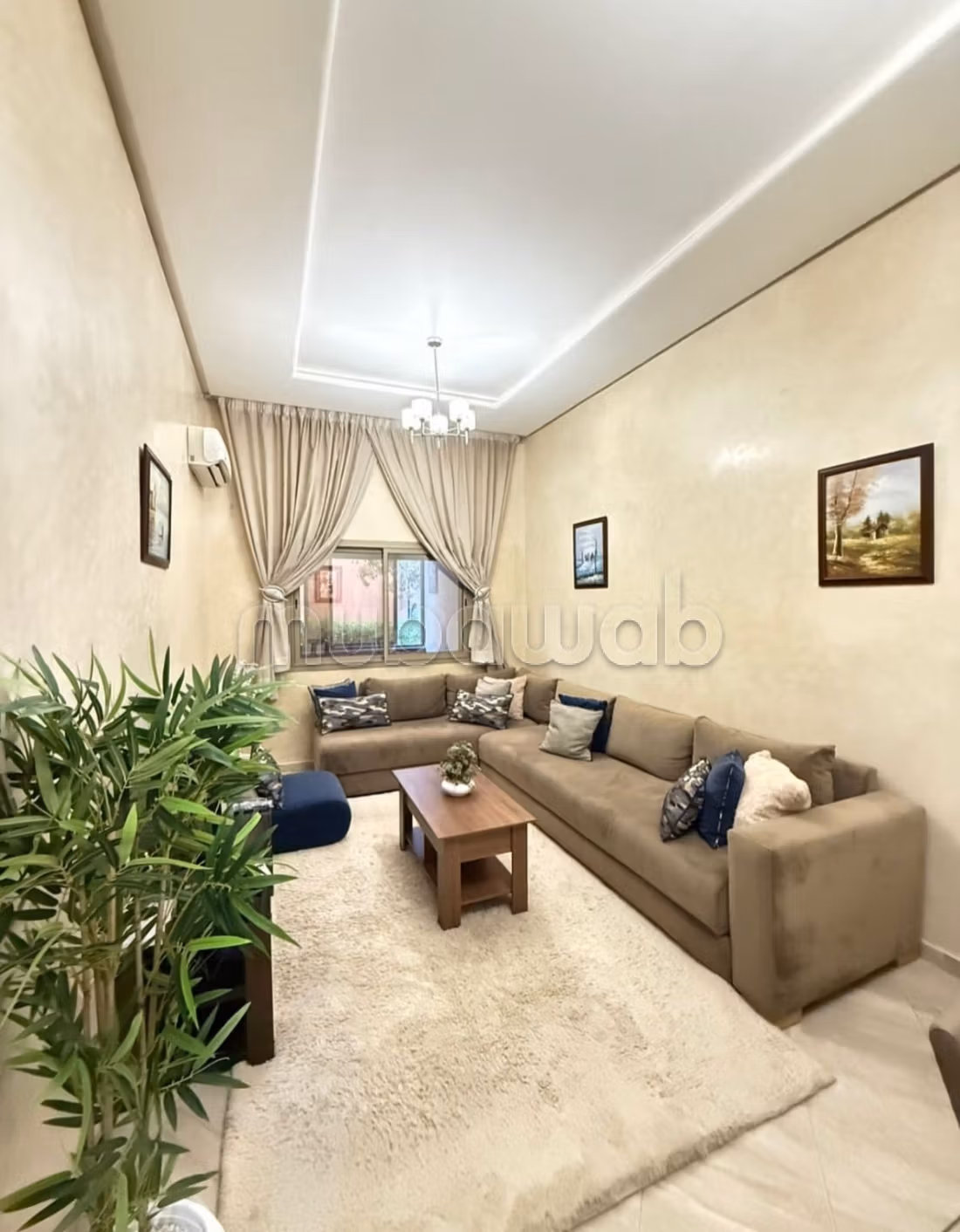 Appartement RDC 3 pièces avec terrasse piscine