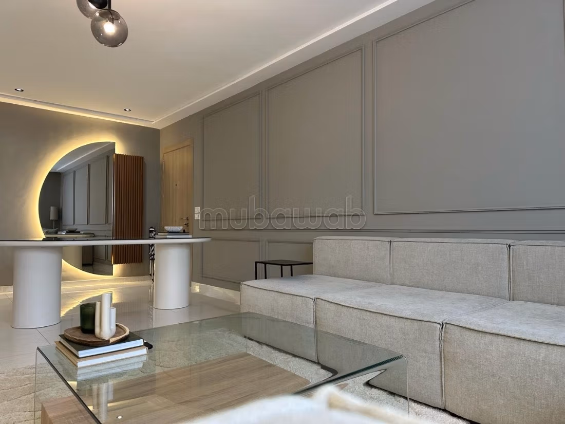 Vente d'un bel appartement à Tanja Balia. 
3 belles chambres. 
Bien meublé — 3
