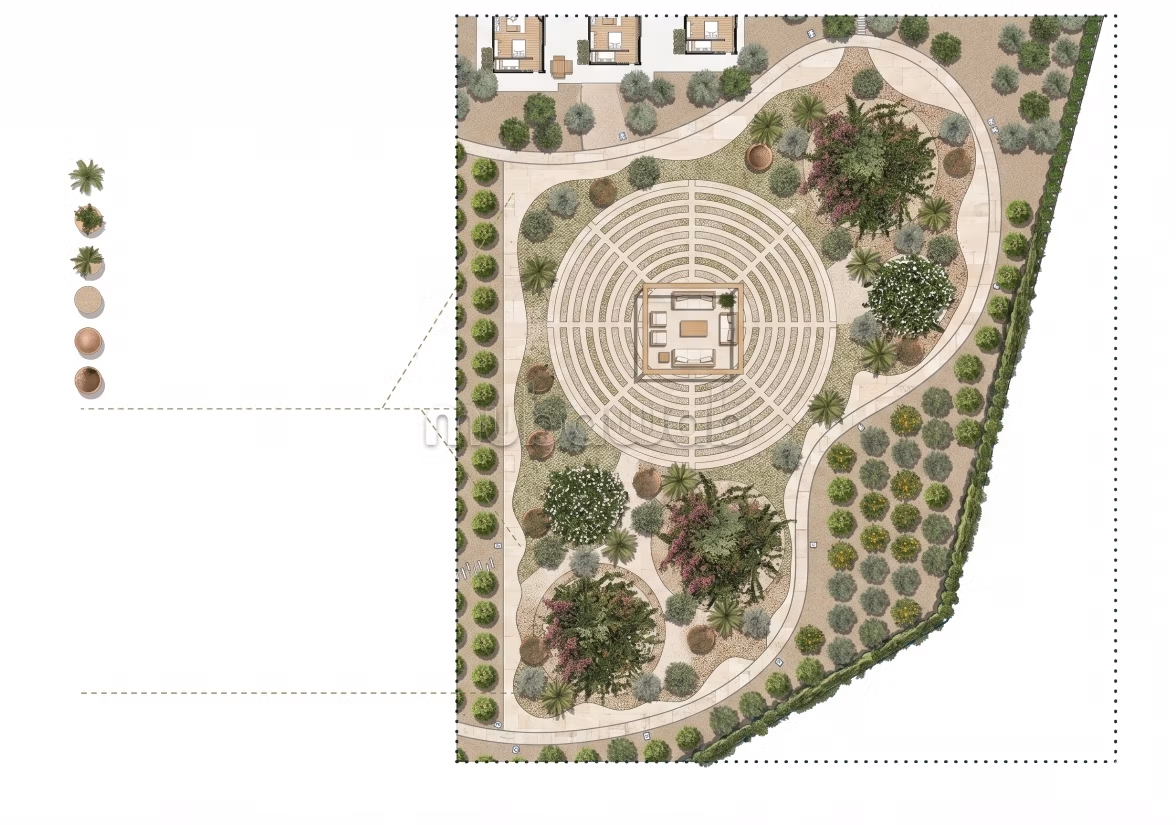 Ferme titrée 4 ha avec villa et piscine