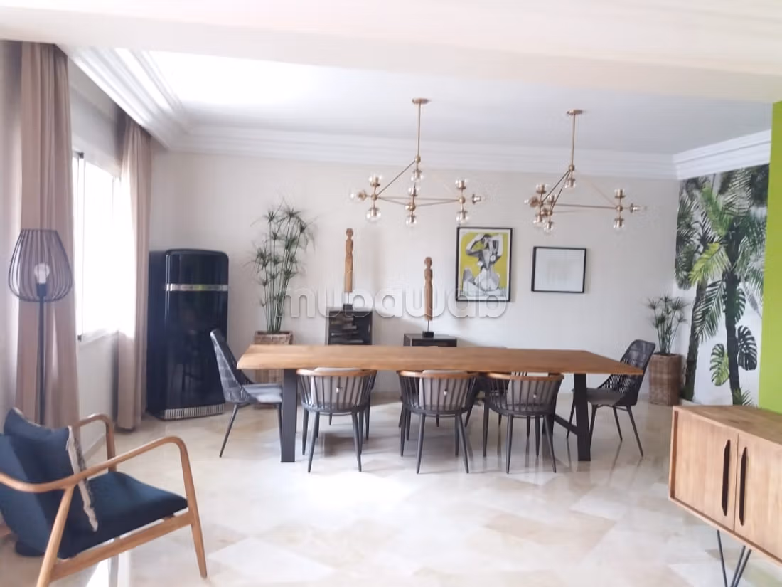 À louer – Appartement meublé duplex d'exception au Triangle d'Or, Casablanca — 3