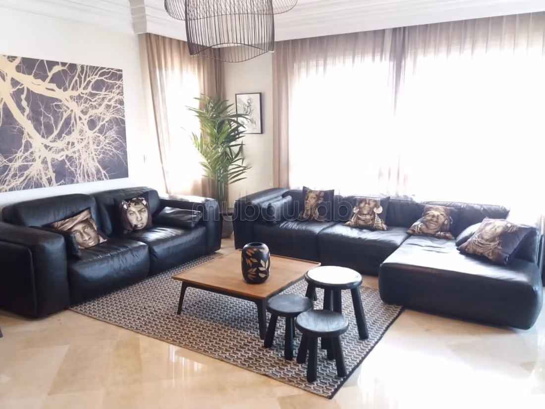 À louer – Appartement meublé duplex d'exception au Triangle d'Or, Casablanca — 6