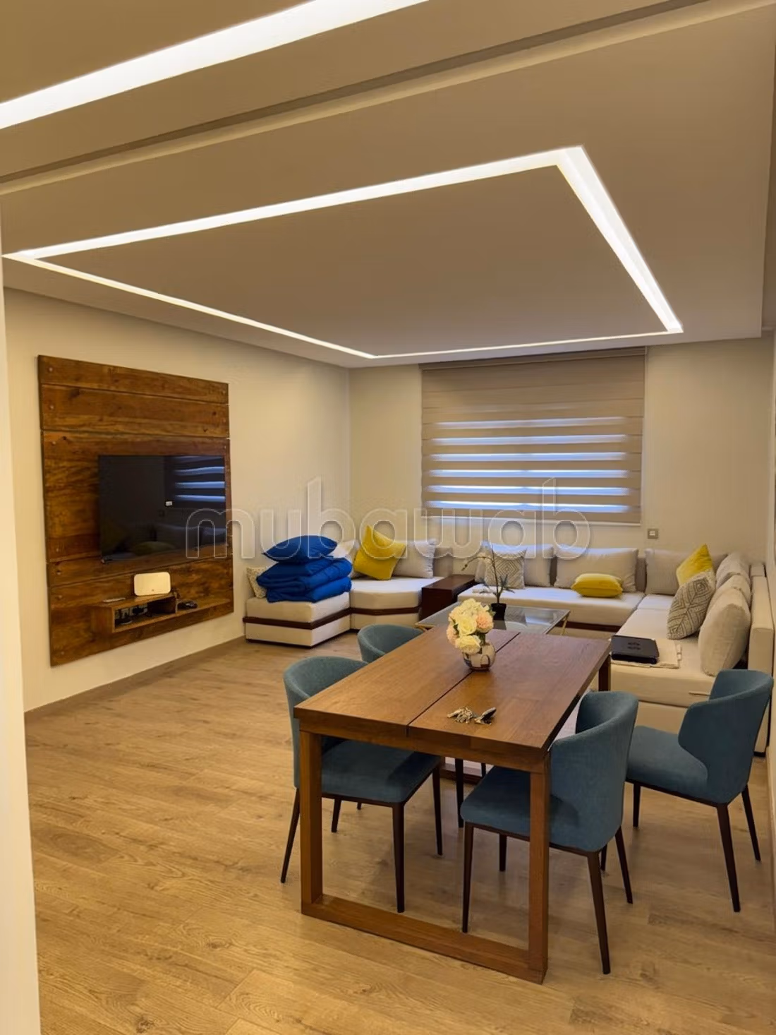Apartamento amueblado de alto standing en alquiler – Residencia cerrada Oulad Mtâa
