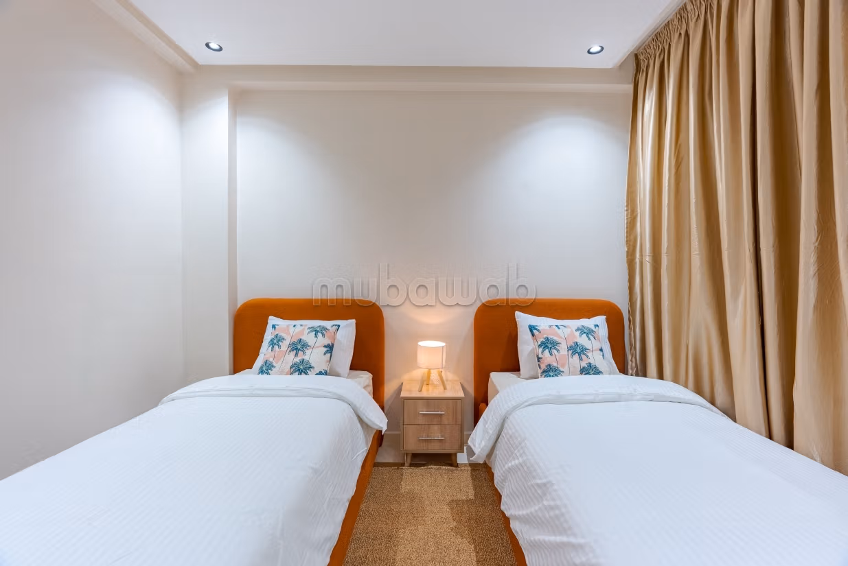 Bel appartement en location à Nassim. 
1 Pièce. 
Bien meublé
