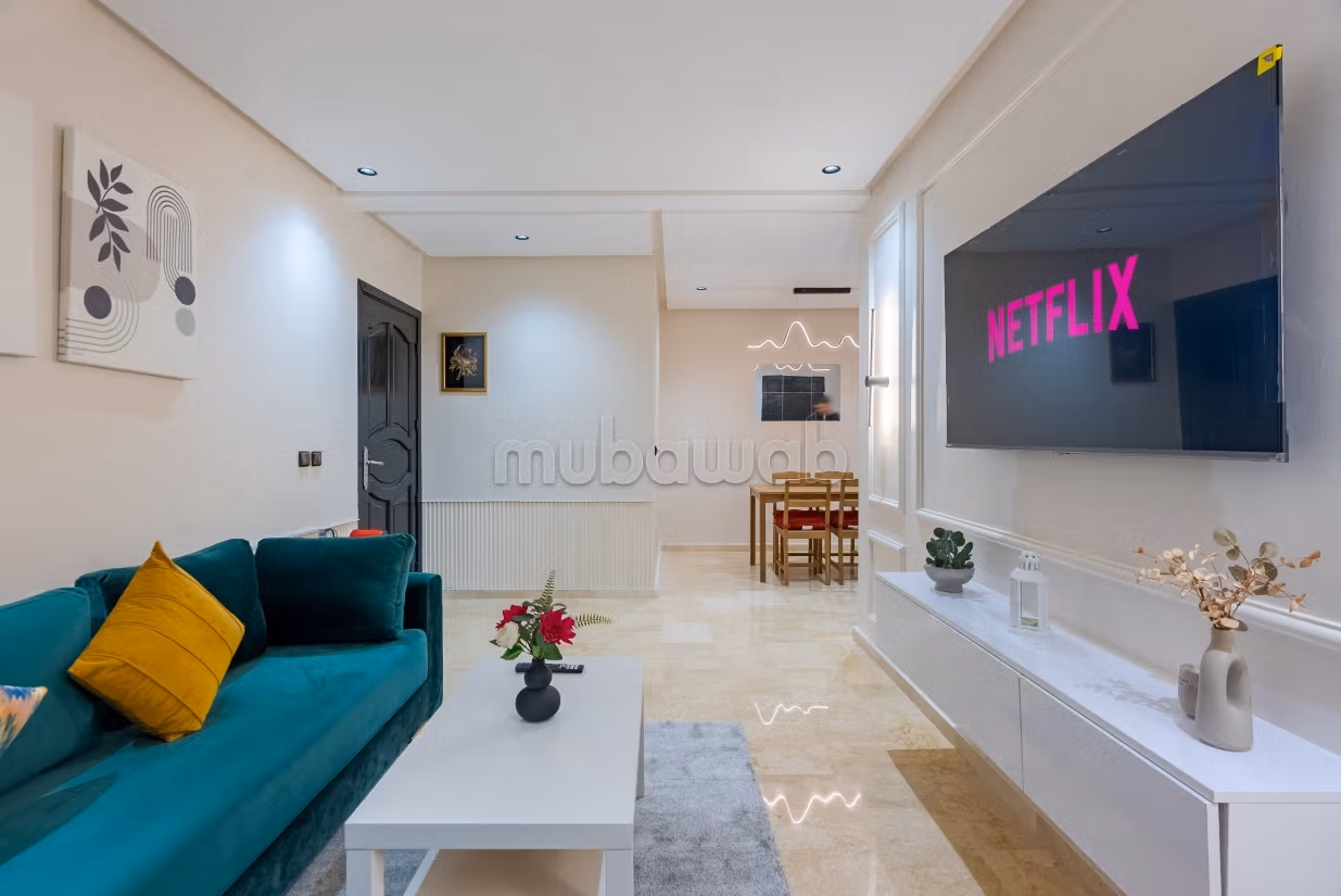Bel appartement en location à Nassim. 
1 Pièce. 
Bien meublé
