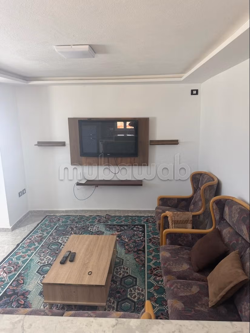 Apartments for rent in Cité El Agba. Surface area 65 m². Parking spaces and terrace