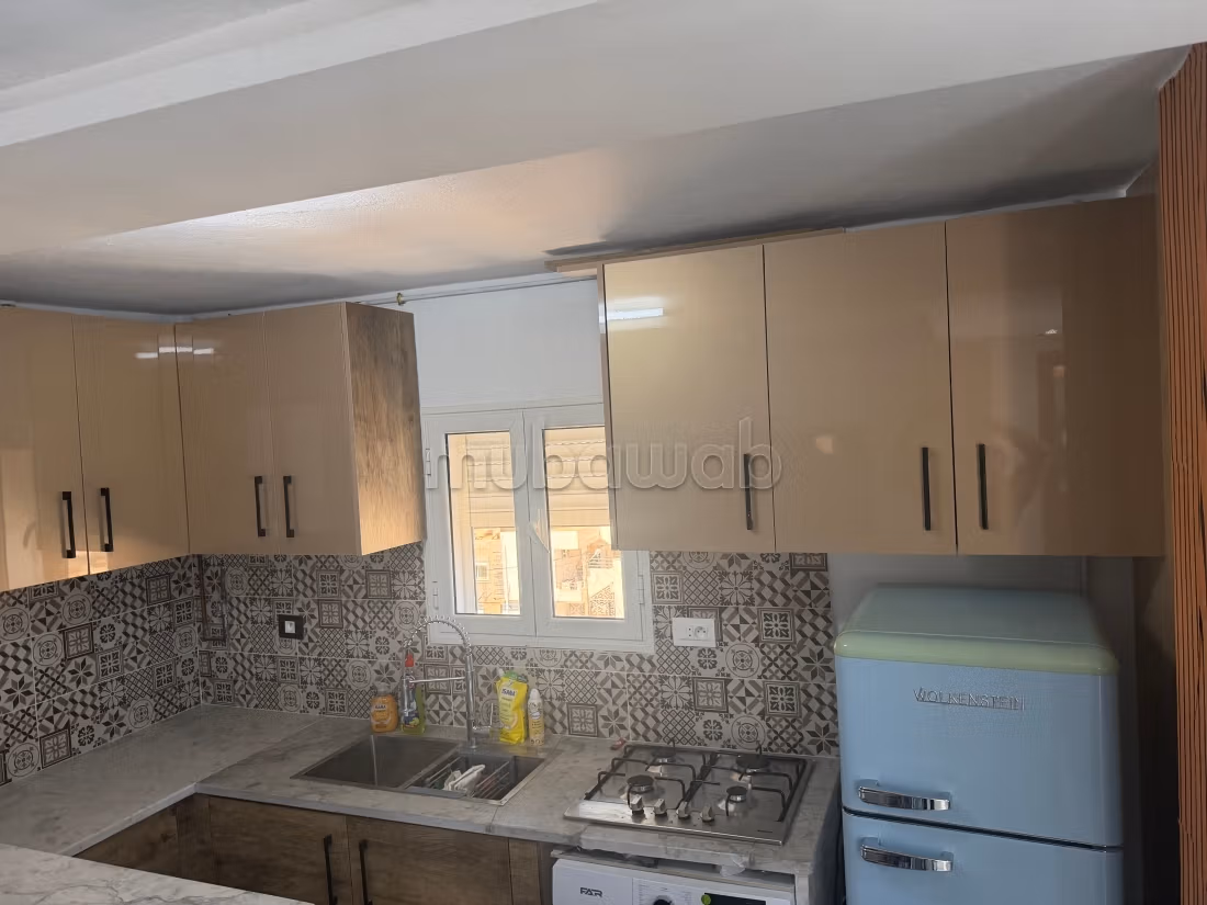 Apartments for rent in Cité El Agba. Surface area 65 m². Parking spaces and terrace