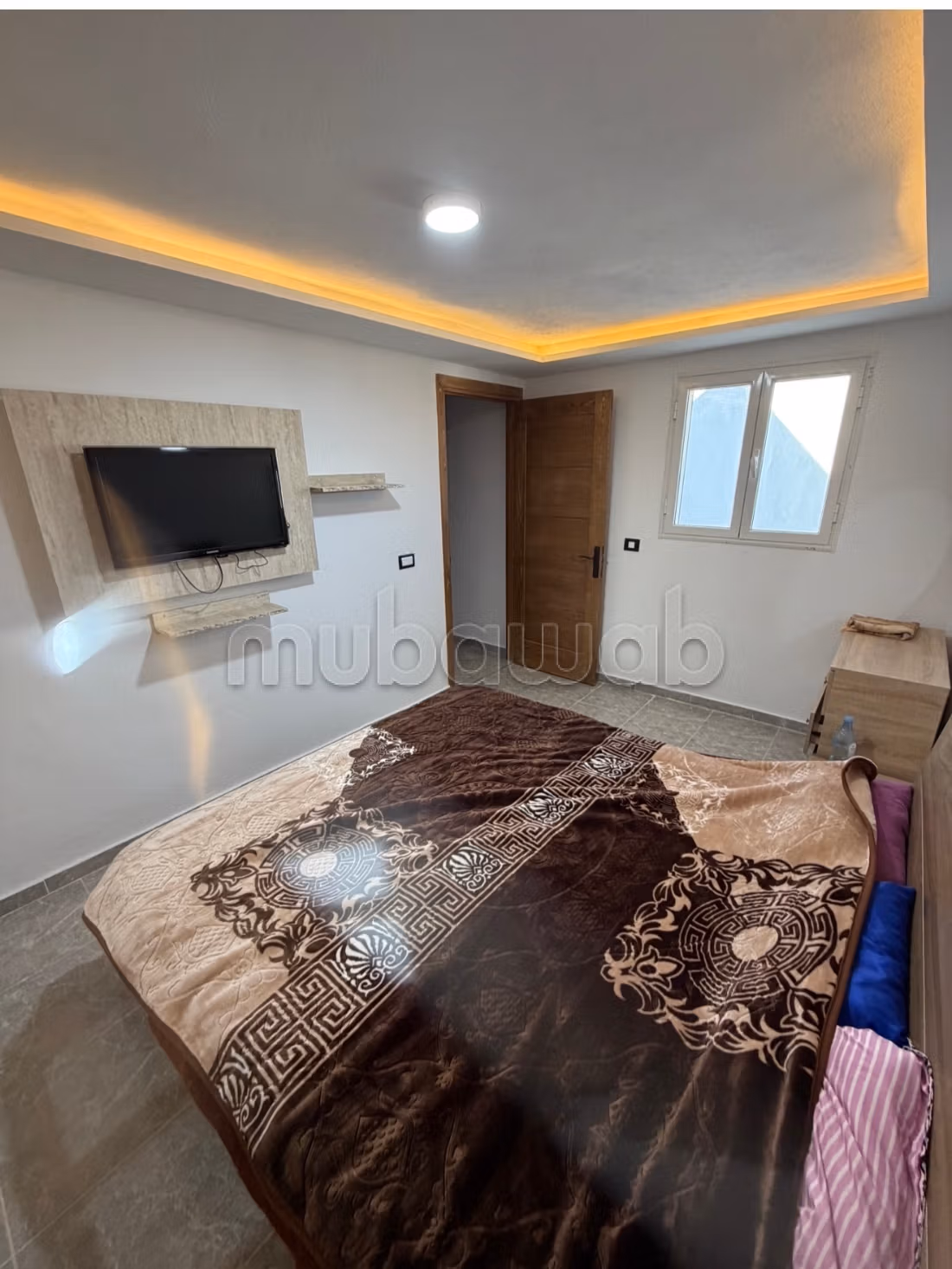 Apartments for rent in Cité El Agba. Surface area 65 m². Parking spaces and terrace