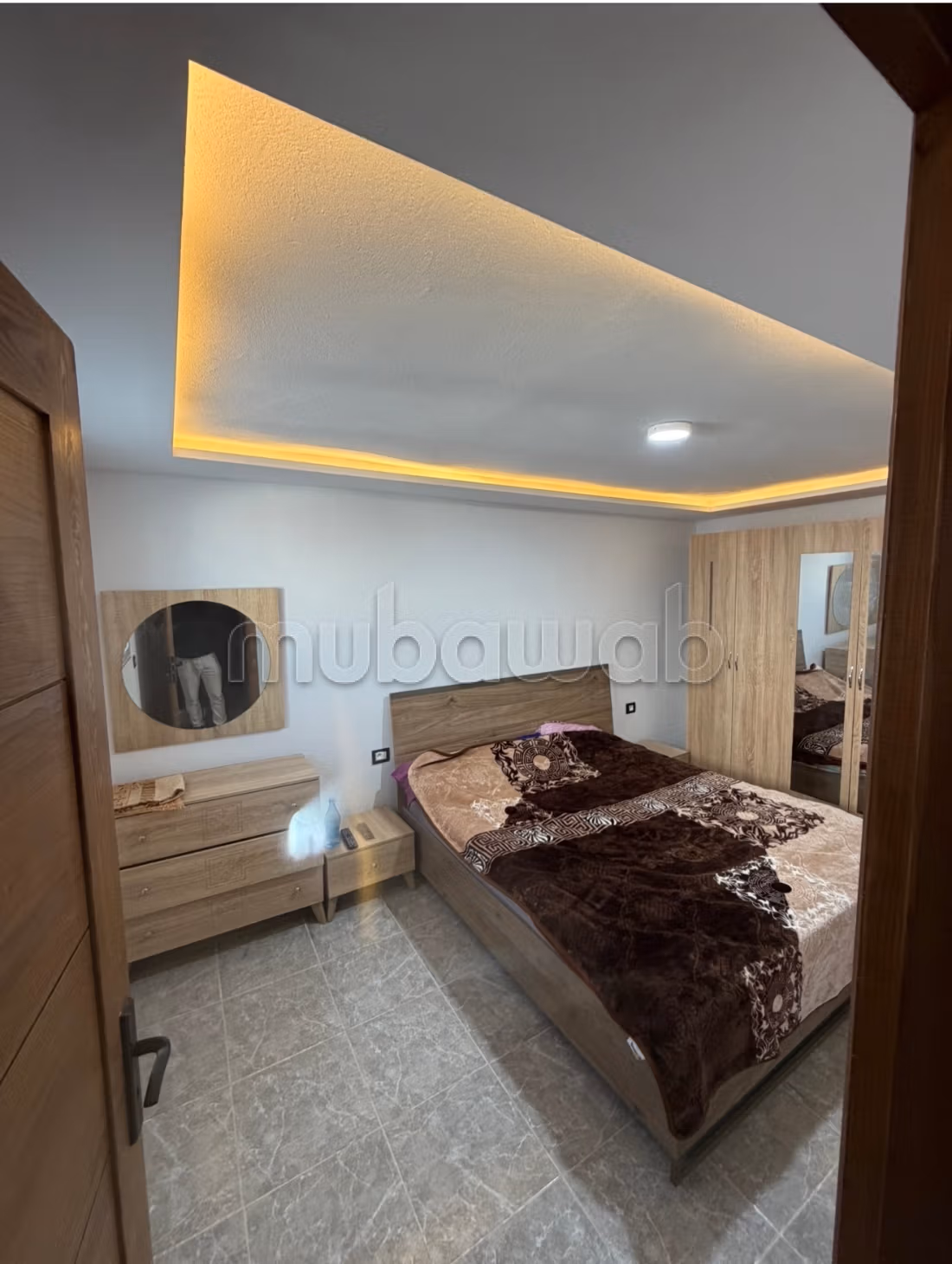 Apartments for rent in Cité El Agba. Surface area 65 m². Parking spaces and terrace